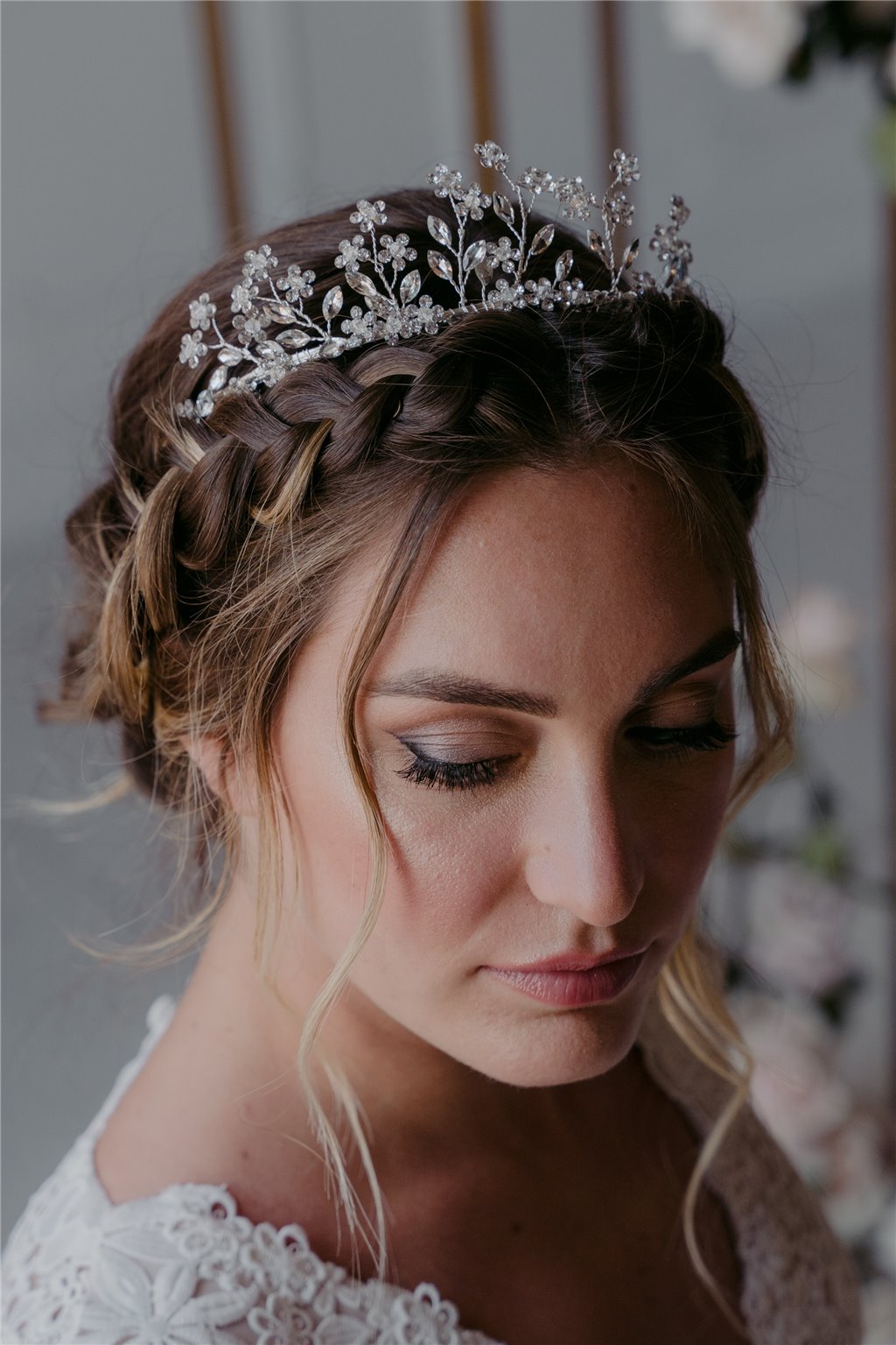 Rhinestones bridal tiara - Nadia Manzato