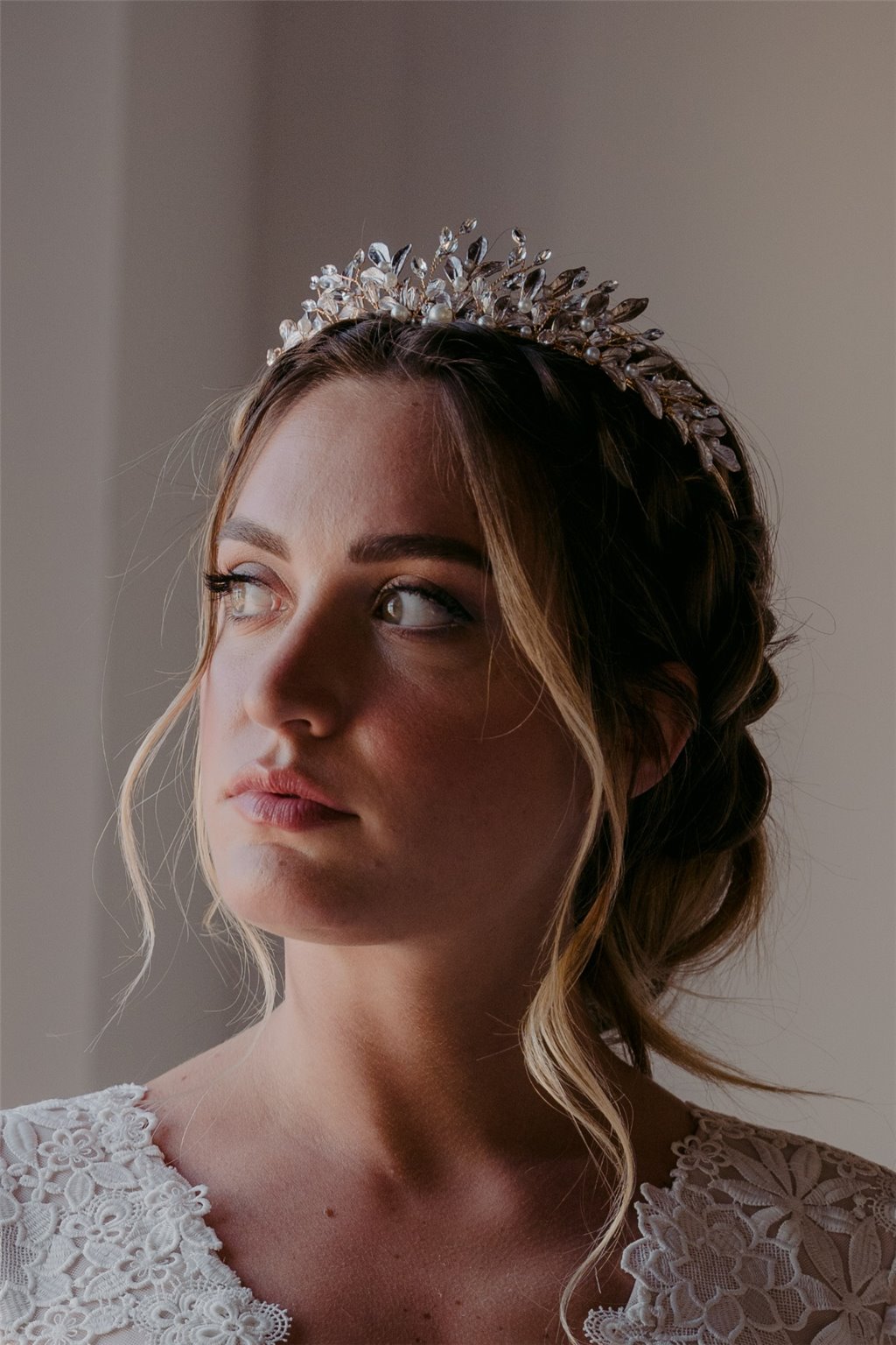 Rose Gold bridal tiara - Nadia Manzato